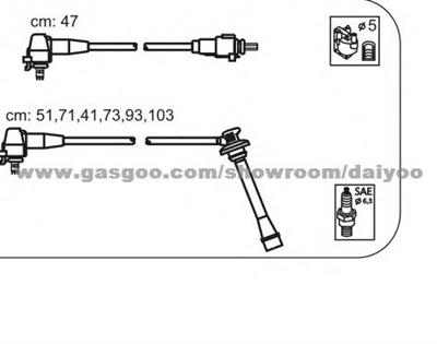 Ignition Cable Kit 90919-21557 500/107 4.9859