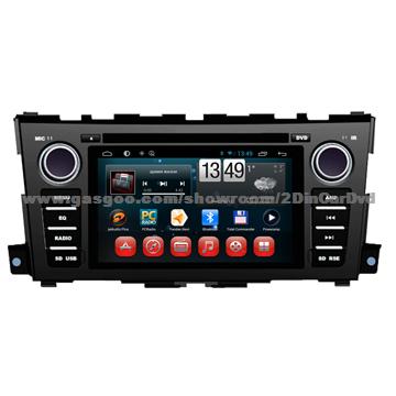 OEM Manufacturer Auto Central Entertainment Navigation Dvd Player For Car Nissan Teana 2014