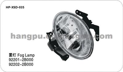 Fog Lamp for Hyundai New Santafe 92201-2B000,92202-2B000