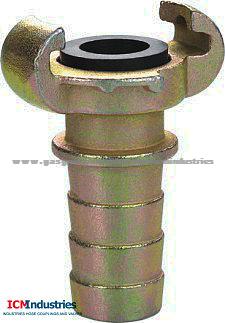 Air Hose Coupling European Type Hose End With Collar