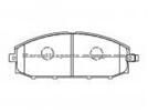 Brake Pad Set, Disc Brake For NISSAN 41060-VB290