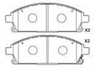 Brake Pad Set, Disc Brake For NISSAN 45022-S3V-A10