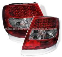 NINGBO AUSTAR Audi A4 1996 97 98 99 2000 01 LED Tail Lights - Red Clear 08-00-111-AA496-LED-RC