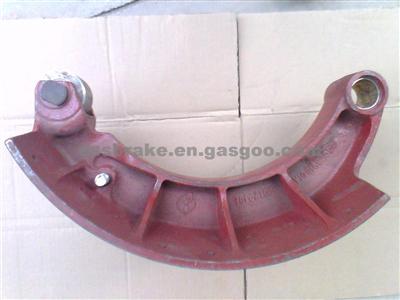 Casted Truck Brake Shoe 19488,Painted Red