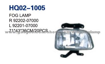 KIA Picanto Eurostar Morning 2004 Foglight Fog Lamp (92202-07000 92201-07000)