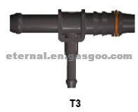 Hose Connector T Type To Rubber Hose 3