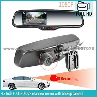 Ford, Chevrolet DVR Rear View Mirror With Lane Departure Warning System And Car Camera