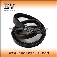 ISUZU Diesel Parts 6HE1T 6HE1 V-Belt Fan Belt