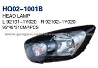 KIA Picanto Eurostar Morning 2012 Headlight Head Lamp (92102-1Y010 92101-1Y010)