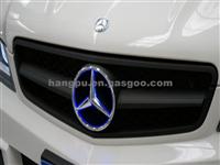 Modified Color Light-Emitting Logos For Mercedes-Benz