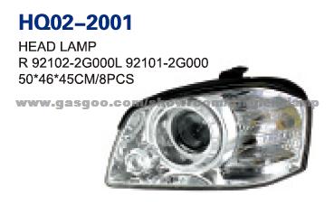 KIA OPTIMA/LOTZE 2005 Headlight Head Lamp 92102-2G000 92101-2G000