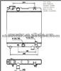 FIAT 4459735 Car Radiator