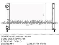 Fiat 46749005car Radiator