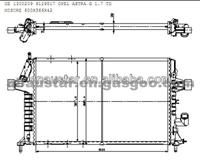 1300209 9129517 Car Radiator For Opel