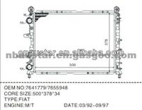 Car Radiator 7641779 Fiat M/T