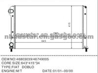 Car Radiator 46803039 Fiat Doblo M/T