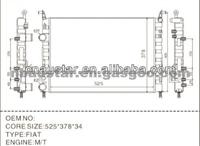 Car Radiator Fiat M/T 439