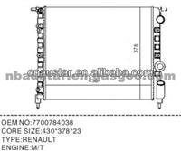 7700784038 Car Radiator Renault M/T