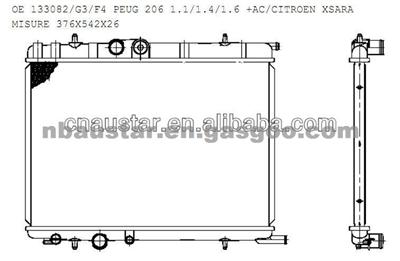 133082 CITROEN Car Radiator