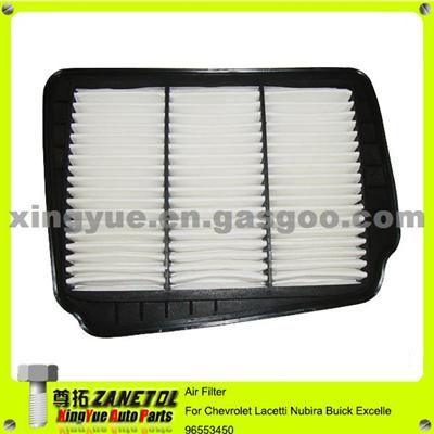 Car Auto Air Filter For Chevrolet Lacetti Nubira Buick Excelle 96553450 6553450