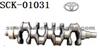 Toyota 2KD Crankshaft
