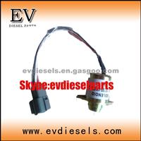 Stop Solenoid 1J710-60011 V2607T V2607 KUBOTA Engine Parts