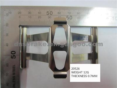 Steeled Brake Pad Clip China Factory