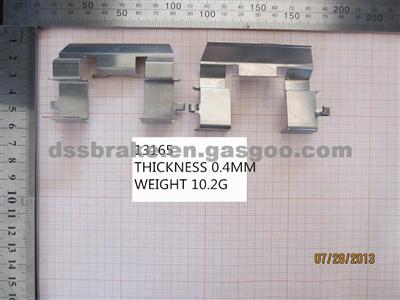 Metallic Brake Pad Clip China Factory