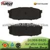 Igh Quality D1304-8420 Rear Brake Pad For 2008 Year Land Cruise And Sequoia