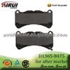 High Quality D1365-8475 Front Brake Pad For 2007 Year Lexus IS F