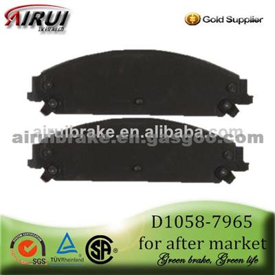 High Quality D1058-7965 Front Brake Pad For Challenger And Charger