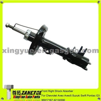 Car Auto Front Right Shock Absorber For Chevrolet Aveo Aveo5 Suzuki Swift Pontiac G3 95917167 42130590