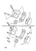 Brake Pads Wear Sensor FOR OPEL 1238409