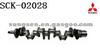 Mitsubishi 6D14T Crankshaft