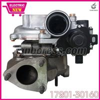 Electric Turbocharger CT16V Turbo For Toyota 17201-30101