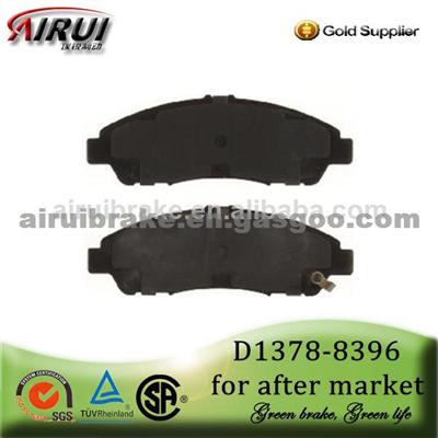 D1378-8396 Front Brake Pad For Pilot V6（OE No.:45022-SZA-A00）