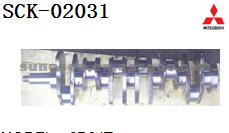 Mitsubishi 6D34T Crankshaft