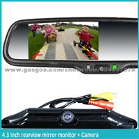 Kia Toyota Car Mirror Monitor With High Digital Camera And Parking Sensor