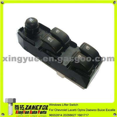 Car Auto Windows Lifter Switch For Chevrolet Lacetti Optra Daewoo Buice Excelle 96552814 20288627 1661717