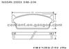 BRAKE PAD For NISSAN 200SX GDB1021