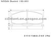 BRAKE PAD For NISSAN BLUEBIRD GDB197