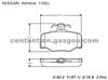 BRAKE PAD For NISSAN ALMERA GDB3092