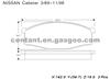 BRAKE PAD For NISSAN CABSTAR GDB3117