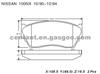 BRAKE PAD For NISSAN 100NX GDB1170