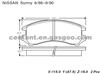 BRAKE PAD For NISSAN SUNNY GDB731-D333