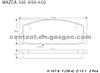 BRAKE PAD For MAZDA 626 GDB3231