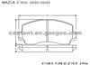 BRAKE PAD For MAZDA E1600 GDB785