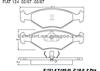 BRAKE PAD For FIAT 124 GDB958
