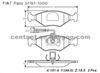 BRAKE PAD For FIAT PALIO GDB1393