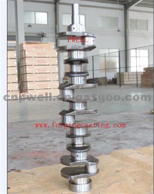 Crankshaft S6D105 Forged Steel Crankshaft For Komatsu